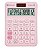 Calculadora de Mesa Rosa 12dig Pc108-pk - Imagem 1