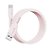 Cabo Usb-a  P/ Usb-c 2.0 Silicone 1.5m Rosa Esc05spk - Imagem 2