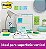 Bloco Adesivo Post-it 76x76mm C/3 Oasis - Imagem 3