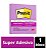Bloco Adesivo Post-it 76x76mm Lilas 3m Hb004657217 - Imagem 1