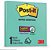 Bloco Adesivo Post-it 76x76mm Azul Acqua 3m Hb004650196 - Imagem 1