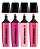 Caneta Marca Texto Stabilo Boss C/04 Unid. 5 8009 Pink - Imagem 2
