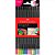 Lápis de Cor Super Soft 6 Neon + 6 Pastel Faber Castell - Imagem 1