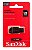 Pen Drive 128 Gb Sandisk Cruzer Blade Preto - Imagem 1