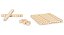 Material Dourado Kaz 111pcs - Imagem 1