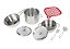 Kit Cozinha Infantil Inox C/8pçs DMT0038 - Imagem 2