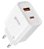 Carregador Parede 2 Portas 30w Branco CH30PDQCWT-C - Imagem 1