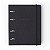 Agenda A5 Planner Argolado Semanal Notas Preta - Imagem 1