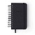 Agenda Planner Wireo 9x15,5 Diaria Preta - Imagem 1