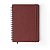 Agenda Planner Wireo 17x24 Semanal Planejamento Cafe - Imagem 1