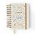 Agenda Planner Wireo 11,5x16 Diaria Relicario Realeza Off White - Imagem 3