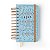 Agenda Planner Wireo 9x15,5 Diaria Relicario Botanica - Imagem 1