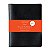 Agenda Planner Permanente Revista 19x25 Mensal Preta - Imagem 1