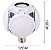 Lampada Multifuncional de Led Bola 40w 6500k Branca Fria Bivolt - Imagem 2
