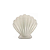 Concha Decorativa - Branco Perola - Imagem 1