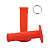 Manopla Dega Speed Light Neon Laranja - Imagem 1