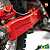 Protetor de Pinça de Freio Traseiro CRF 250F Preto - Imagem 3