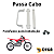 Number Plate CRF 250F Branco - Imagem 2