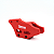 Guia de Corrente Traseiro XR 200 / Bros 150 Vermelho - Imagem 1