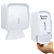 Kit Porta Sabonete Espuma Porta Papel Toalha Invoq Grande Premisse - Imagem 1