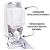Kit Porta Sabonete Espuma Porta Papel Toalha Invoq Grande Premisse - Imagem 4