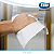 Papel Toalha Interfolhado Folha Dupla Plus Pacote com 200 Folhas de 21X21cm - Imagem 6