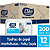Papel Toalha Interfolhado Folha Dupla Elite Plus Kit com 12 Pacotes de 200 Folhas cada com 21X21cm Interfolha - Imagem 2