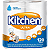 Kit 5 Pacotes Papel Toalha Folha Dupla 120 Folhas Toalha de Papel Kitchen 2 Rolos com 60 Folhas Cada - Imagem 2