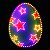 Ovo de Páscoa com Estrelas - Imagem 4