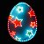 Ovo de Páscoa com Estrelas - Imagem 5