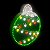 Bola de Natal Estilo Árvore Decorada - Linha Dia e Noite Natal - Imagem 2