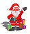 Papai Noel com Presentes - Linha Dia e Noite Natal - Imagem 1