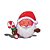 Papai Noel Com Doce - Linha Dia e Noite Natal - Imagem 1