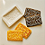 Molde Biscoito arabesco quadrado - Imagem 2