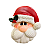 Molde cabeça Noel (G) - Imagem 1
