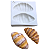 Molde duo croissant caseirinho/ pão bisnaga G - Imagem 1