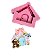 Molde Casinha Encantada - Imagem 1