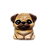 Molde Pug P - Imagem 1