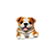 Molde Buldogue Inglês P - Imagem 1