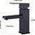 Torneira Bica Baixa Monocomando Quente/Frio Aço Inox Black Sowshop 33 - Imagem 2