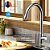Torneira Gourmet Monocomando Para Cozinha Aço Inox Sowshop 111 Bancada - Imagem 4