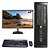 Cpu Hp Compaq 4000 Pro C2d 4gb Ssd 120gb Wifi + Monitor 22' - Imagem 1