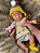Mini Bebê Reborn Silicone Solido Macia e Molinha - Imagem 4