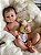 Bebê Reborn Silicone Sólido Menina 45 cm - Imagem 3