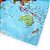 Adesivo Fosco Mapa Mundi Para Parede Decoração Ambiente - Inglês - Imagem 6
