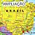 Adesivo Fosco Mapa Mundi Para Parede Decoração - Imagem 2