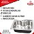 Cuba Pia Cozinha Gourmet Com Acessórios Aço Inox 60x42cm - Imagem 4
