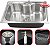Cuba Pia Cozinha Gourmet Com Acessórios Aço Inox 60x42cm - Imagem 1