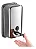 Dispenser Parede Álcool Em Gel Sabonete Liquido Inox 500ml - Imagem 2