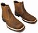 Botina Texana Destroyer Camel Durability Bico Quadrado - Imagem 3